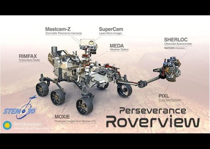 A video about the Mars Rover Perseverance