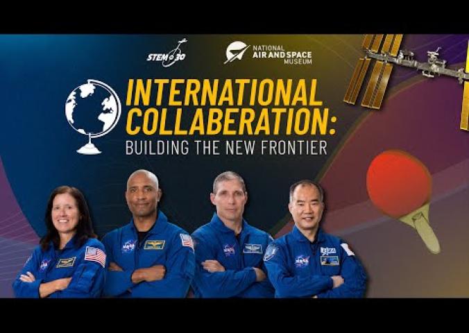 30 minute educational video about international collaboration in space.