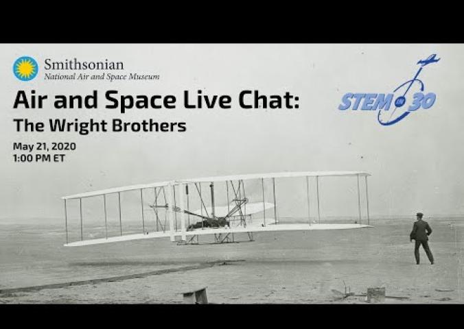 A live chat discussion about the Wright brothers.