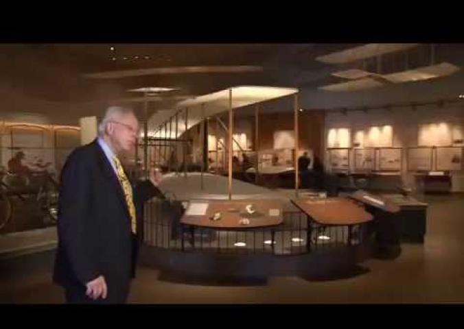 A curator discusses the aerial inventions of the Wright Brothers as well as their discovery of the basic principles of flight.