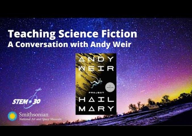 A Zoom panel presentation featuring Andy Weir.
