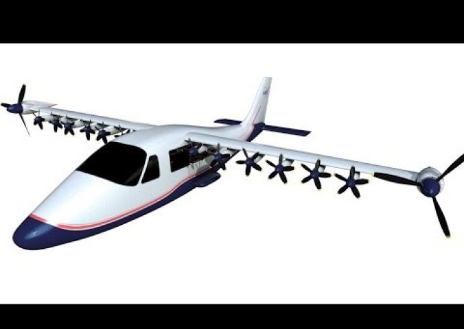 A video discussing a new all-electric, experimental aircraft.