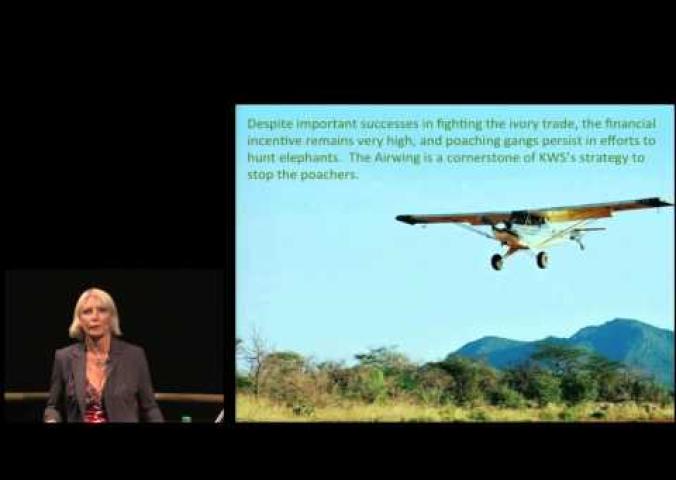 A video lecture about the use of aviation in stopping illegal poaching in Kenya.