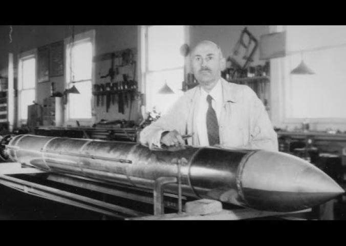 A video discussing Robert Goddard and over 200 patents he filed for during his lifetime.