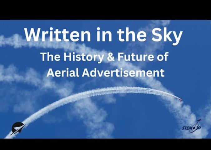 Video about aerial advertising