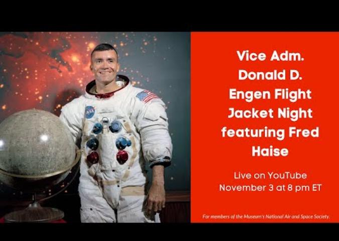 Fred Haise discusses his career at the National Air and Space Museum.