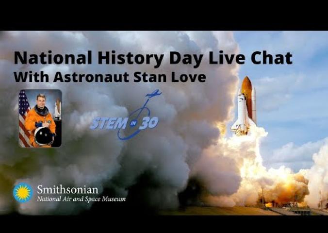 A video chat with astronaut Stan Love. 