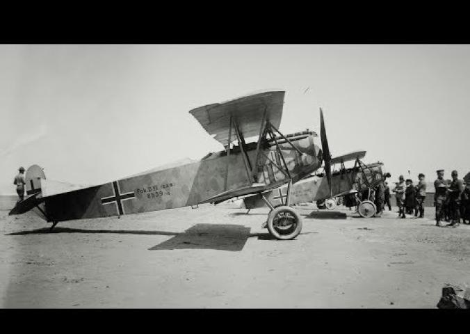 A video highlighting the Fokker D.VII and its strengths during air battles in World War I.