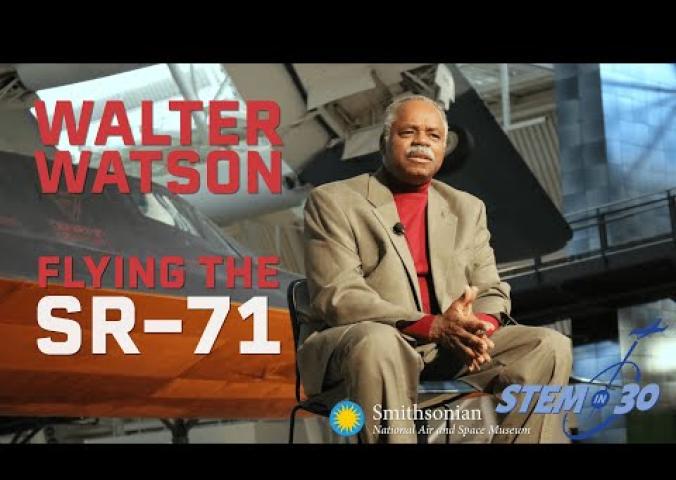 A video about Walter Watson, SR-71 pilot. Most of the video is B-roll of Watson's life. 