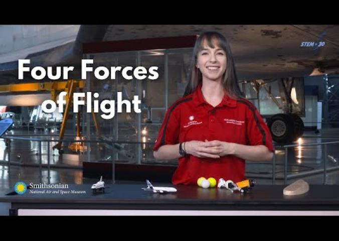A video about the four forces of flight. 