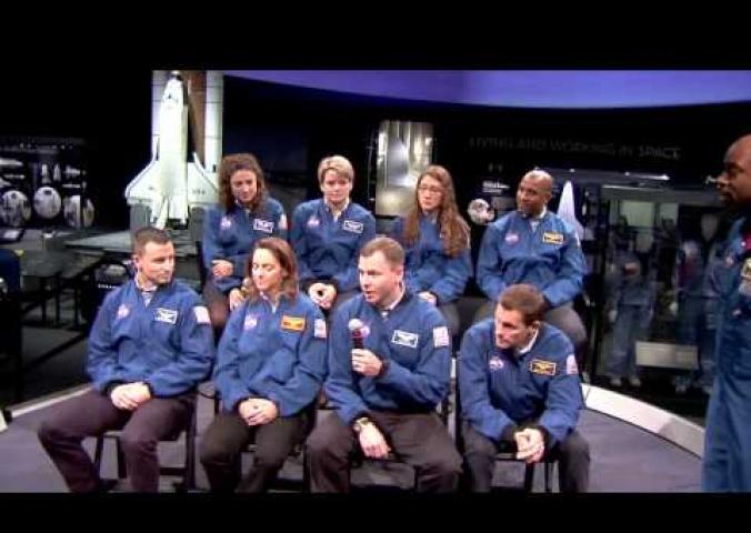 The 2013 NASA Astronaut class speaks about the value of science, technology, engineering, and mathematics in education.