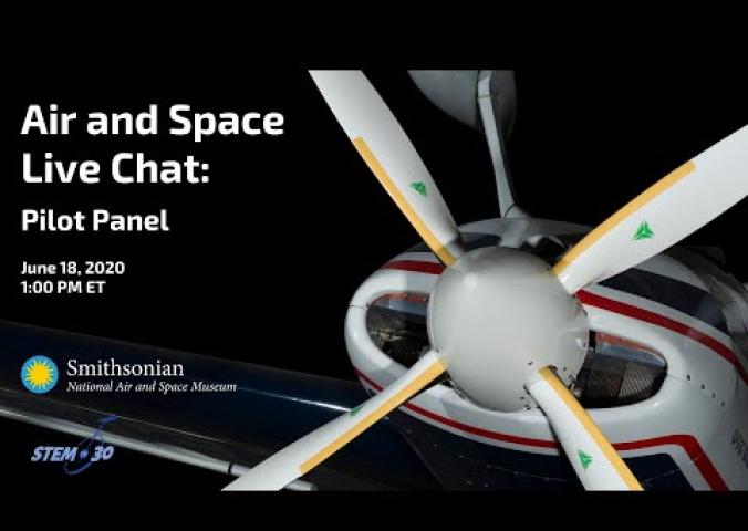 A live chat with the youngest woman to fly around the world solo and one of a few select pilots to fly the U-2 spy plane.