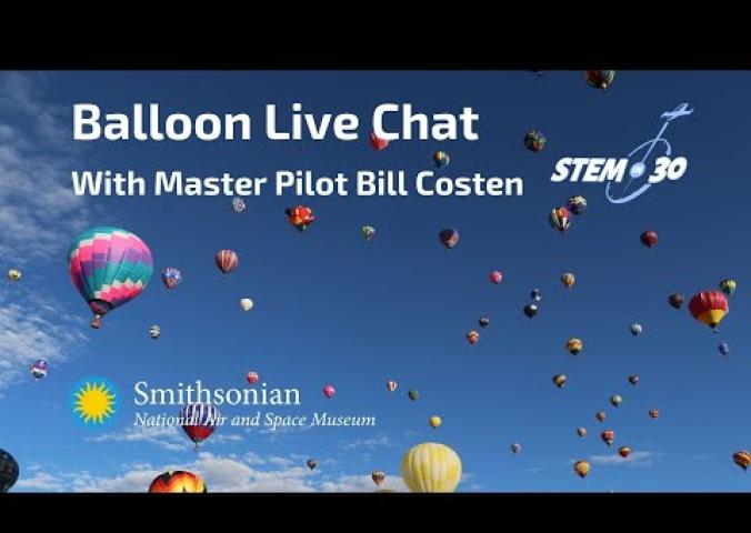 A live chat conversation with Master Hot Air Balloon pilot Bill Costen
