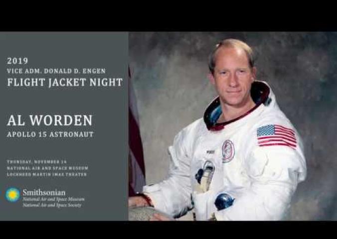 A lecture with Al Worden, an astronaut.