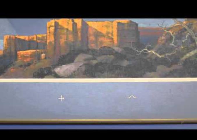 A video highlighting a mural in the museum.
