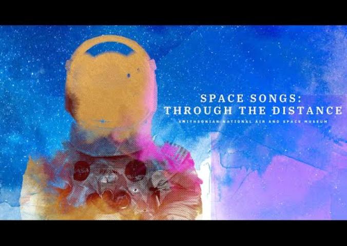 A multi-group performance of various songs about space.