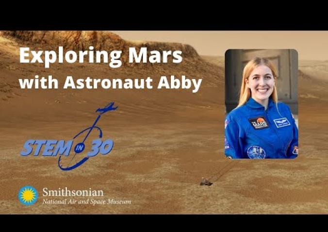 A video chat about exploration of Mars.
