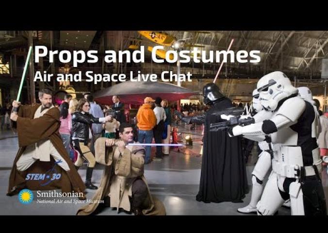 A live chat about science fiction costumes and props.