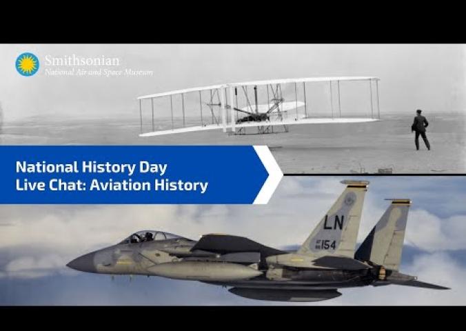 A video chat about aviation history.