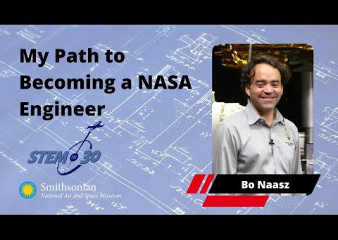 An interview with a NASA Engineer on the steps they took to become a NASA engineer.
