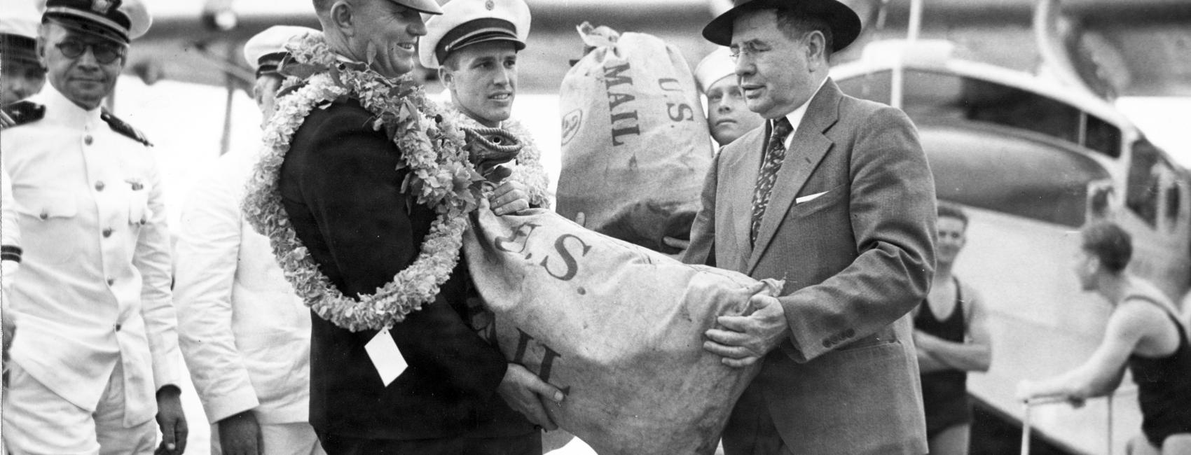 First Air Mail Delivery to Hawaii