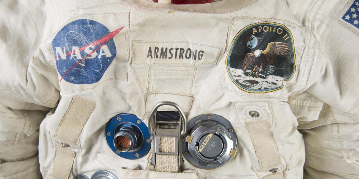 Detail of Armstrong's Suit