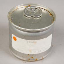 Can of pears from STS-27