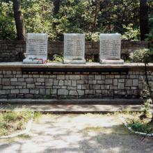 Memorial is dedicated to the 50 escaped prisoners from Stalag Luft III