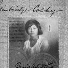 Passport book cover of Bessie Coleman