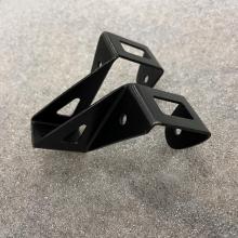 small black metal bracket