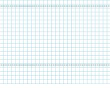 A piece of paper with a grid. On the right is a line that says 1500 ft.