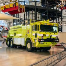 Foam 331 on display at the Udvar-Hazy Center in Chantilly, Virginia. 