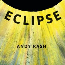 Two people in eclipse glasses stare at an eclipse on this a bookcover