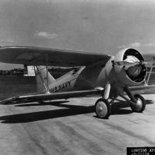 Sparrowhawk aircraft on the ground.