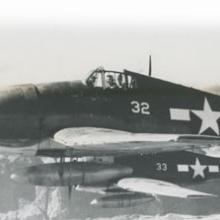 A Grumman F6F Hellcat in flight