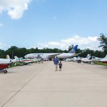 Aircraft at Become a Pilot Day 2014