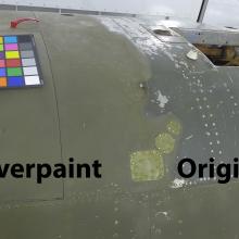 Flak-Bait paint removal