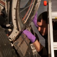 Reinstalling the Gemini IV Hatch