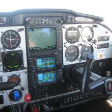 Piper Comanche Cockpit