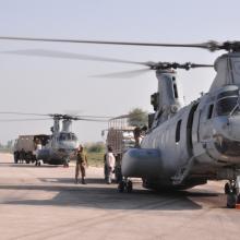 Sea Knights Readied for Disaster Aid Mission