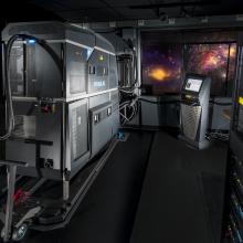 IMAX Projection Room at Udvar-Hazy Center