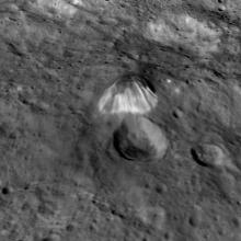 Mountain on Ceres