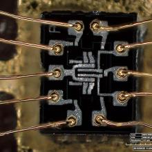 Inside of a Silicon Chip