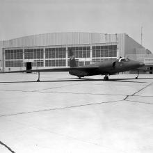 U-2 Covered in Black Paint