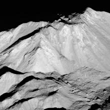 Close-Up of Tycho's Central Peak