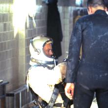 Buzz Aldrin Training at McDonogh Pool