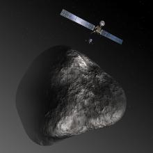 Rosetta Follows a Comet