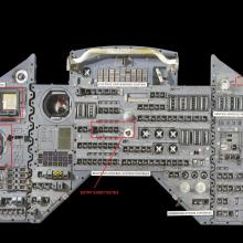 Main Display Console Marking Diagram