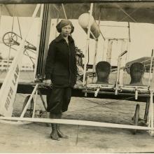 Pilot Ruth Law and her Wright Model B