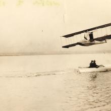 Benoist Airboat over Tampa Bay